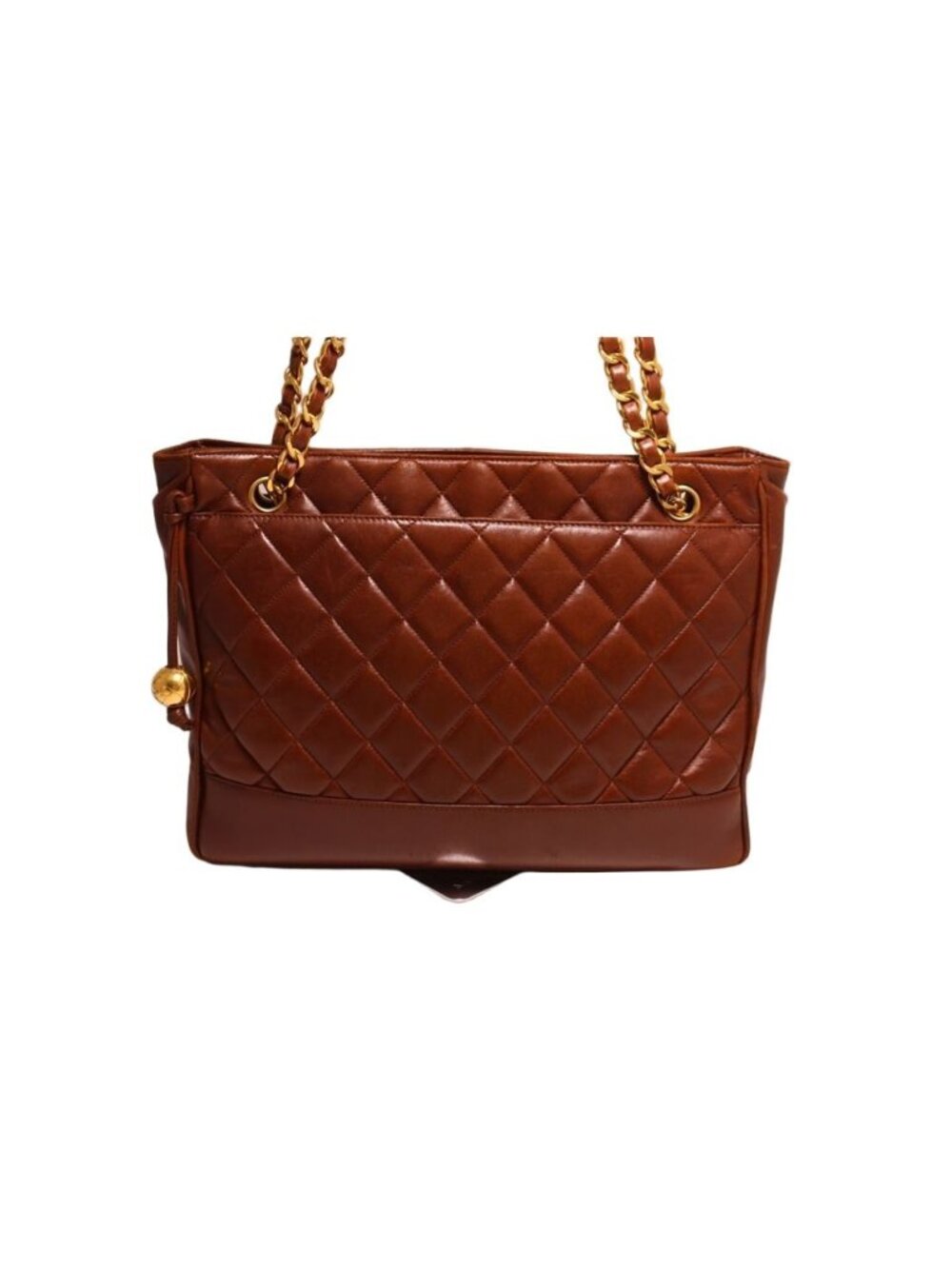 Chanel Quilted Lambskin Chain Shoulder Bag